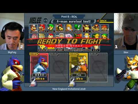 NE Melee Invitational 2018 - BigFoig (Falco) vs. Slox (Fox) - SSBM Pool B