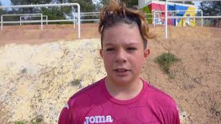 Entrevista al portero del Alevín, Lucas