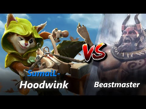 How to Hoodwink safelane vs Beastmaster/Earthshaker (feat. SumaiL-) | First 10 minutes