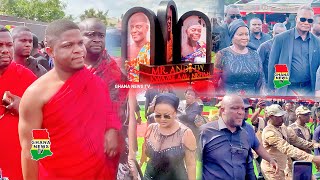 Veep Jane Naana, Ibrahim Mahama, McBrown and more Celebs steal show At Sammy Gyamfi’s in-law funeral