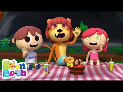 Leul Puf și Prietenii Săi - Cântece cu animale pentru copii | Cântece BoonBoon