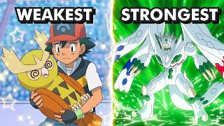 Every Shiny Pokémon in the Anime Ranked from Weakest to Strongest.