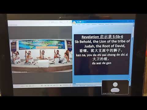 Glory Harp: Behold the Lion of the tribe of Judah,  from  Revelation 5:5b - 6 ,(Music by Levi Hoe)