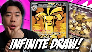 This Deck Has INFINITE DRAW POWER | Gholdengo Ex with Alakazam Pokémon TCG LIVE Gameplay