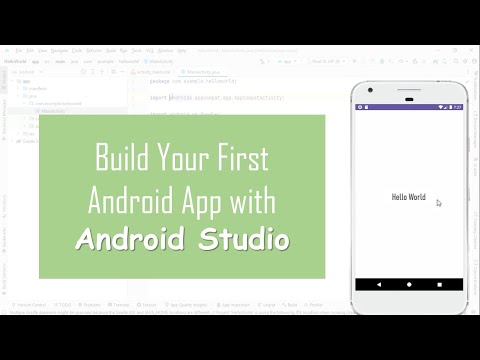 Build Your First Android App with Android Studio
