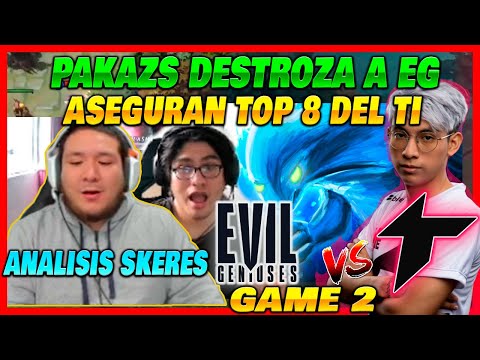 THUNDER AWAKEN vs EG (GAME2/bo3) Kingteka y los skeres analizan | The International 2022 DOTA 2