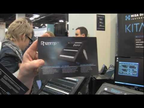 Sweetwater at Winter NAMM 2012 - Feeltune Rhizome SXE Video Overview