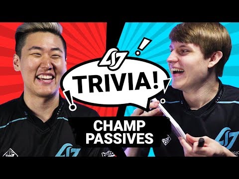 GUESS THAT LOL CHAMP PASSIVE #4 | CLG TRIVIA ft. Fill + Wiggily