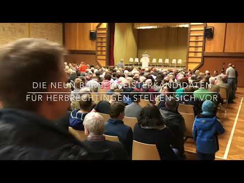 Die neun Herbrechtinger Bürgermeisterkandidaten stellen sich vor