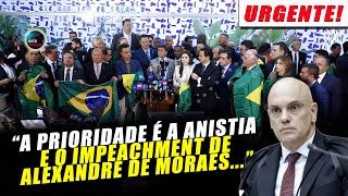 🔴EITA! IMPEACHMENT DE MORAES | PARLAMENTARES VÃO PRA CIMA E CLIMA PEGA FOGO EM COLETIVA