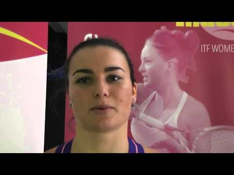EMPIRE Womens Indoor 2015: F(Q), Natalia VAJDOVA (SVK) [5] - Claudia ORAVCOVA (SVK) 6-2 6-2