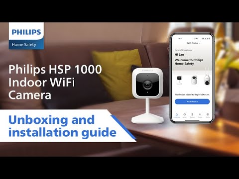 Unboxing the Philips HSP 1000 Smart Indoor Camera | Installation Guide | Best Wifi Home Camera