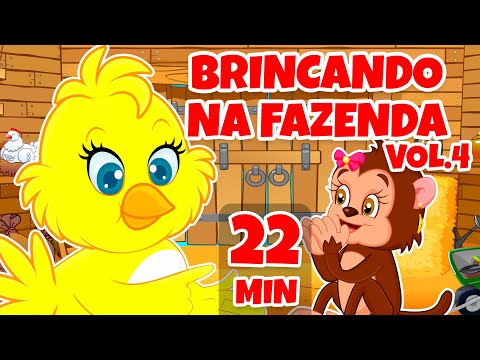 Brincando na Fazenda Vol. 4 - Giramille 22 min | Desenho Animado Musical