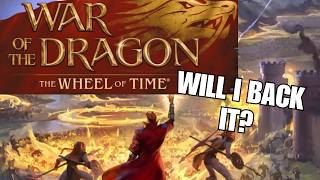 Will I back War of the Dragon: The Wheel of Time? Looking over the project and rulebook to find out
