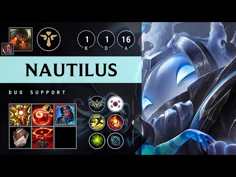 Nautilus Support vs Leona - KR Challenger Patch 25.11