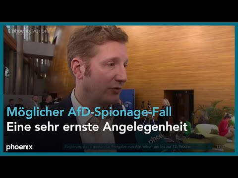 Video Thumbnail: Jan-Christoph Oetjen zu einem möglichen Spionagefall innerhalb der AfD am 23.04.24