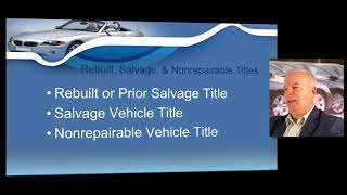 Texas Dealer Vehicle Inspections Rebuilt, Salvage, & Non-Repairable Texas Titles, TX Salvage Dealers