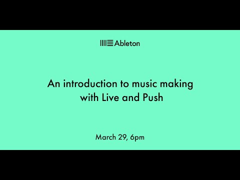 Getting Creative w/ Oskar Szafraniec - An Introduction to Music Making with Ableton Live 11