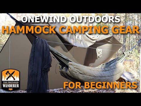 Onewind Hammock System for Beginners | Tarp Camping