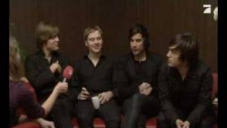 Mando Diao talking about his New Album &quot;Give Me Fire&quot; (Part 1)