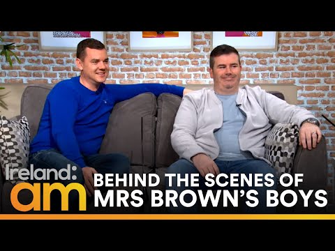 Mrs Brown's Boys' Danny O'Carroll & Paddy Houlihan on what it's like filming with Brendan O'Carroll