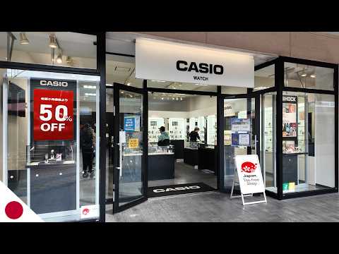 Cheapest Casio Watches I’ve Seen in a Japan Outlet
