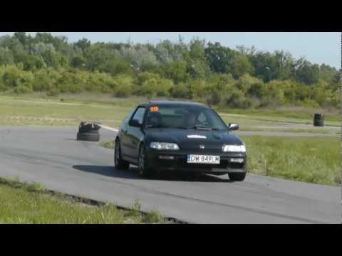 Wrocławska Liga Time Attack 2012 - V Runda - Andrzej '' Jacques '' Smyczek - Honda CRX