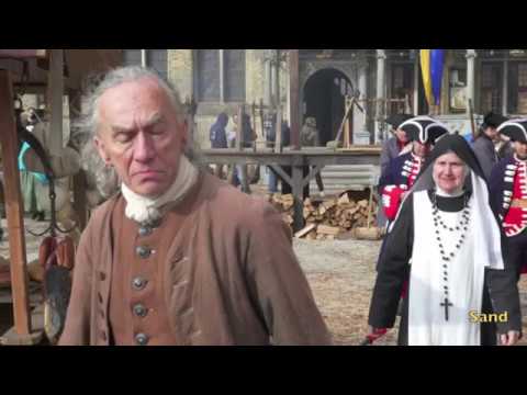 Opnames  van " De  Bende van Jan de Lichte" in Veurne . (vrijdag 24maart2017).