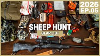 Complete Sheep Hunt Gear List | Everything I Pack for the Mountains