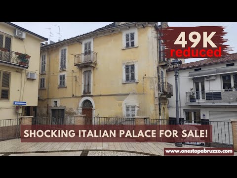INSANE Incredible 1900s Palazzo for Sale in Italy’s Historic Heart! Property Tour 500sqm 5,382 sqft