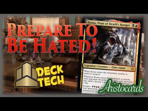 Deck Tech: Kroxa, Titan of Death's Hunger MTG Commander / EDH from Theros Beyond Death - Aristocards