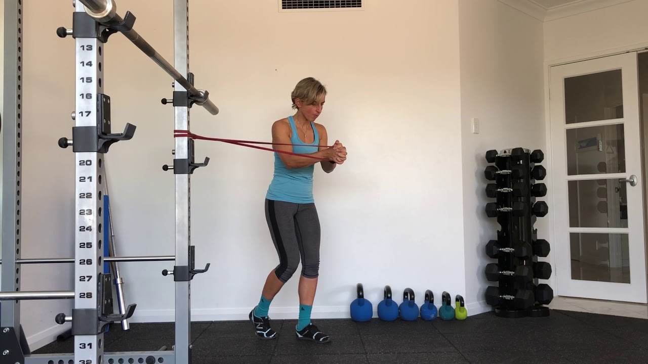 Kickstand Pallof press