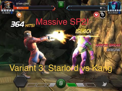 Variant 3: R4 Starlord vs Kang (Final boss solo!)
