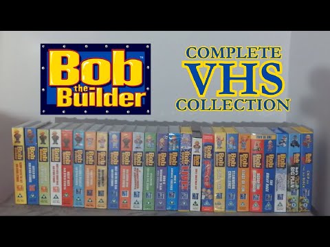 My Bob the Builder VHS Collection (2026, COMPLETED)