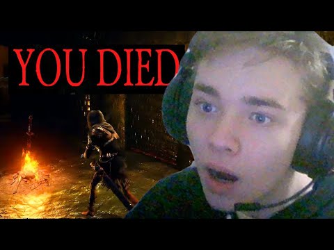 Lucas ENLOUQUECENDO no DARK SOULS