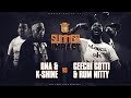 DNA & K-SHINE VS GEECHI GOTTI & RUM NITTY RAP BATTLE | URLTV