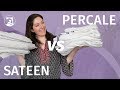 Percale vs. Sateen Sheets - What's the Difference?