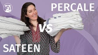 Percale vs. Sateen Sheets - What's the Difference?