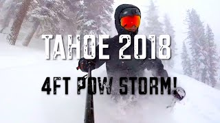 Miracle March in Tahoe - Skiing 3ft of fresh Powder @ Heavenly