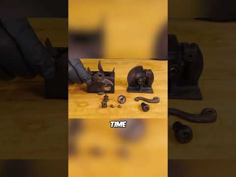 Rusty Pencil Sharpener Restoration...(@OddTinkering)