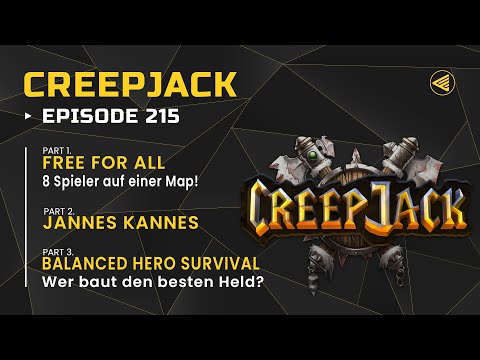 JEDER GEGEN JEDEN - Creepjack Free for All | Creepjack 215 - Warcraft 3