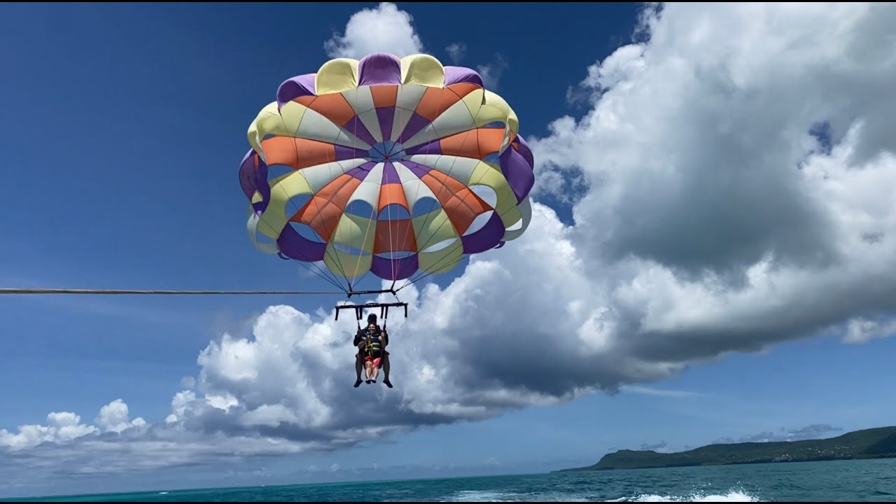 Parasailing, Snorkeling And Swimming In Managaha Island, Saipan