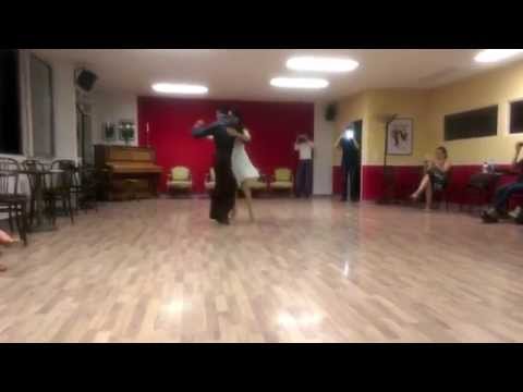 Tango class by Daniel Aranda & Annatina Luck at La Porteña Tangoschule Zürich