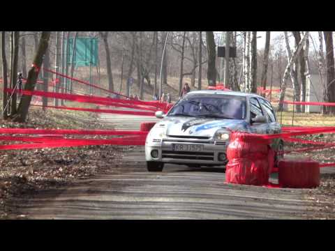 1 Lędziński Rallysprint 2017 Łukasz Bławut Agnieszka Tomana Renault Clio