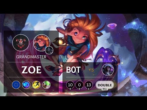 Zoe Bot vs Kai'Sa - EUW Grandmaster Patch 9.7