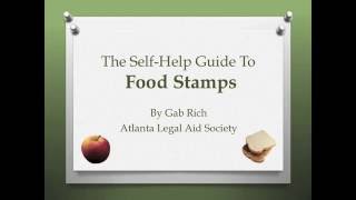 Self-Help Guide to Food Stamps