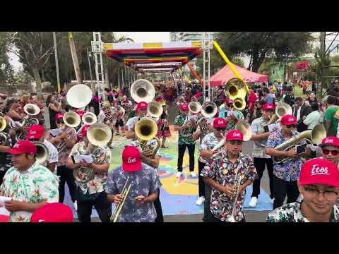 Banda Ecos Volvió a latir Chila Jatun & Milena Warthon - Carnaval de Arica 2025
