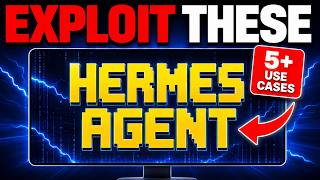 5 POWERFUL Hermes Agent Use Cases!