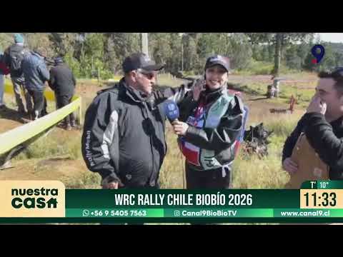 Comienza WRC Rally Bio Bio 2026: Tramo Hualqui