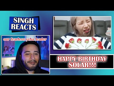 SOLAR Birthday! Reacting to a bunch of Yeba Compilations!